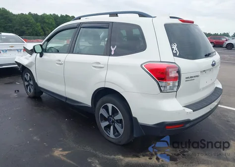 2018 Subaru Forester 2.5I z USA, uszkodzony, nr VIN JF2SJABC6JH402595